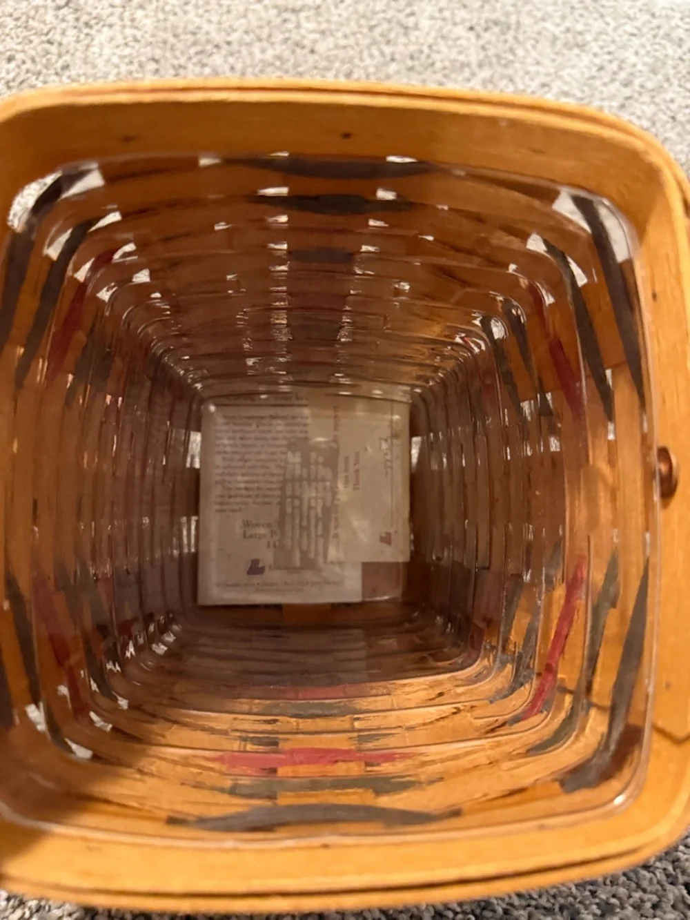 1995 Longaberger traditions basket